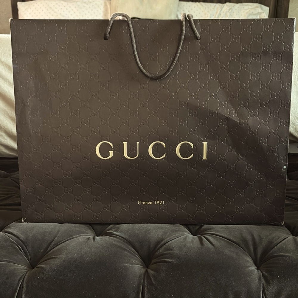 Gucci empty large bag